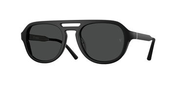 Das Bild zeigt die Oliver Peoples Sonnenbrille OV5589SU R-13 700187 in Halbmatt Schwarz.